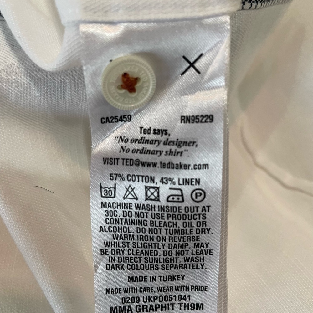 Ted Baker London Linen Blend Button Down - Picture 10 of 10